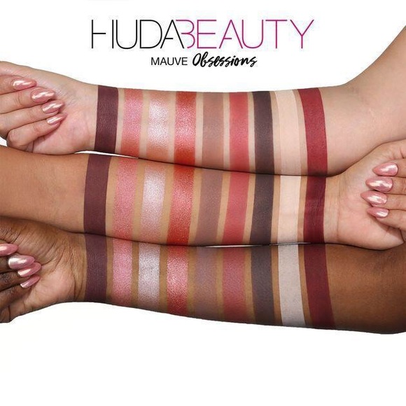 HUDA BEAUTY Mauve Obsessions Eyeshadow Palette NIB - Picture 4 of 8